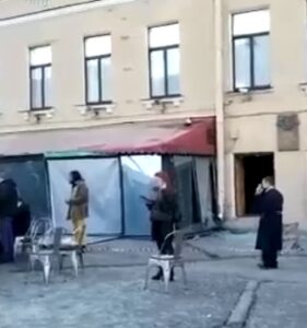 In St. Petersburg, an explosion occurred at the Prigozhina cafe, and a “war correspondent” was killed